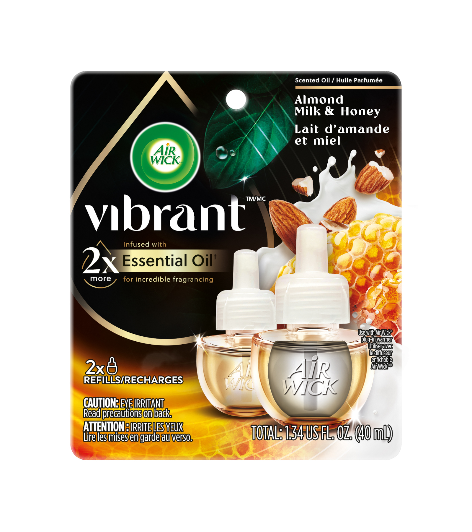 AIR WICK® Scented Oil - Almond Milk & Honey (Vibrant) (Canada)
